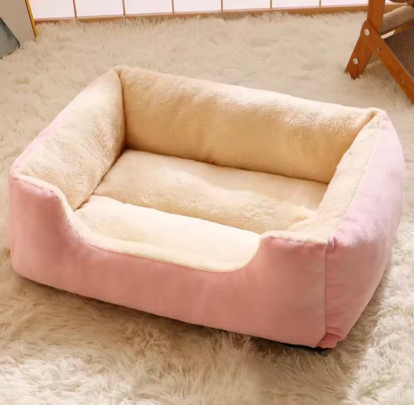 Soft & Cozy Pet Bed for Cats and Dogs